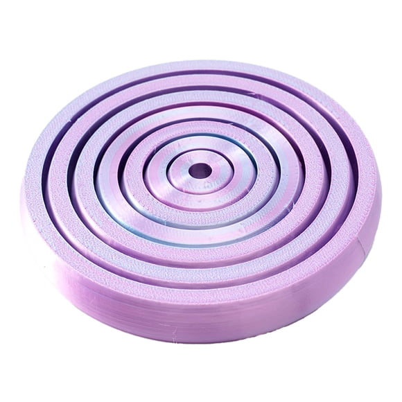 Ring Toy for Adults Teens Plastic Rotating Stress Relief for Focus Anxiety Relaxation Compact EDC Desk Toy Galaxy