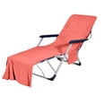 thumbnail image 2 of Toalla de playa para silla Funda de toalla de playa para silla Silla de piscina de microfibra Se incluye una toalla como regalo Funda para sillas de salón, 2 of 7
