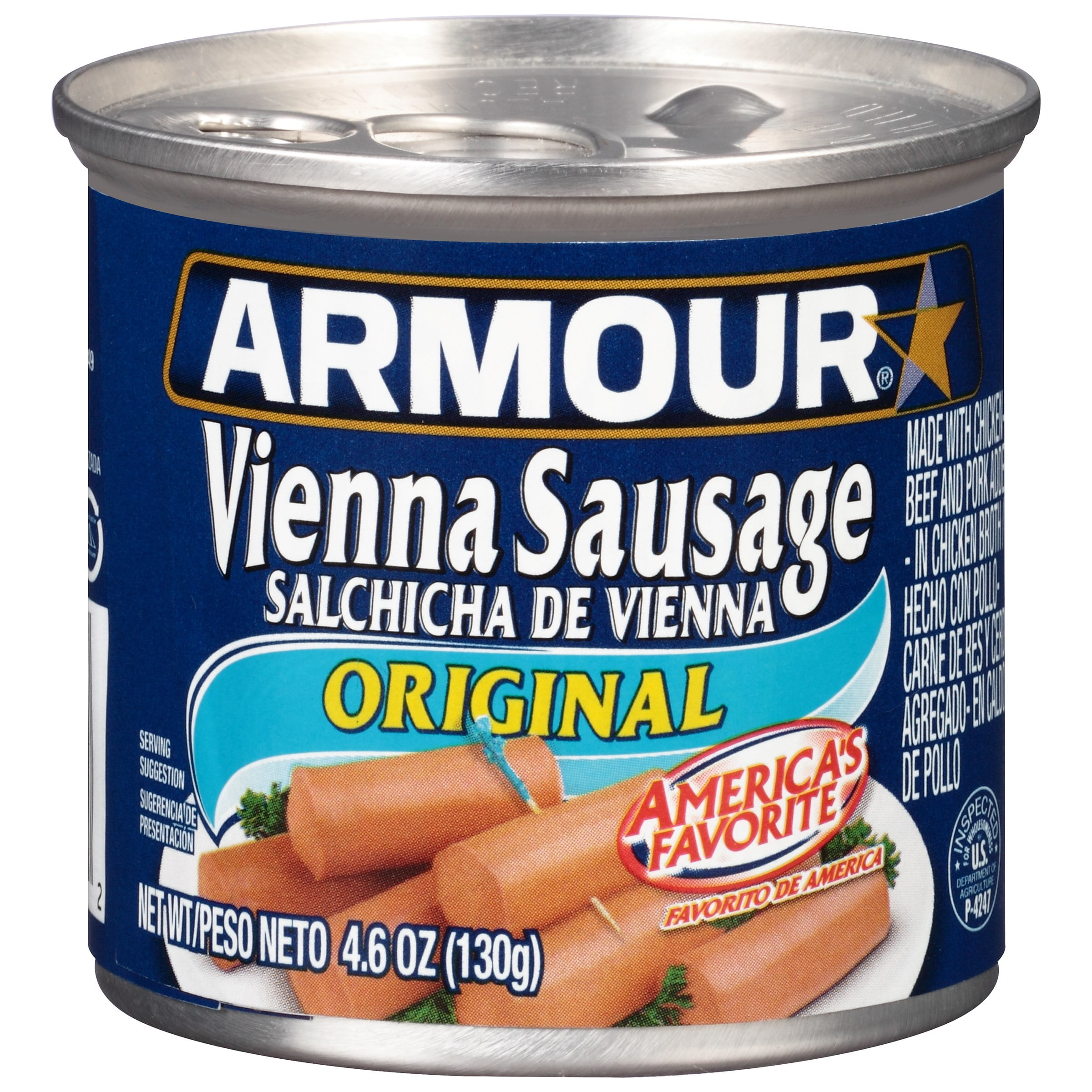 Armour Original Vienna Sausage 4.6 oz Can
