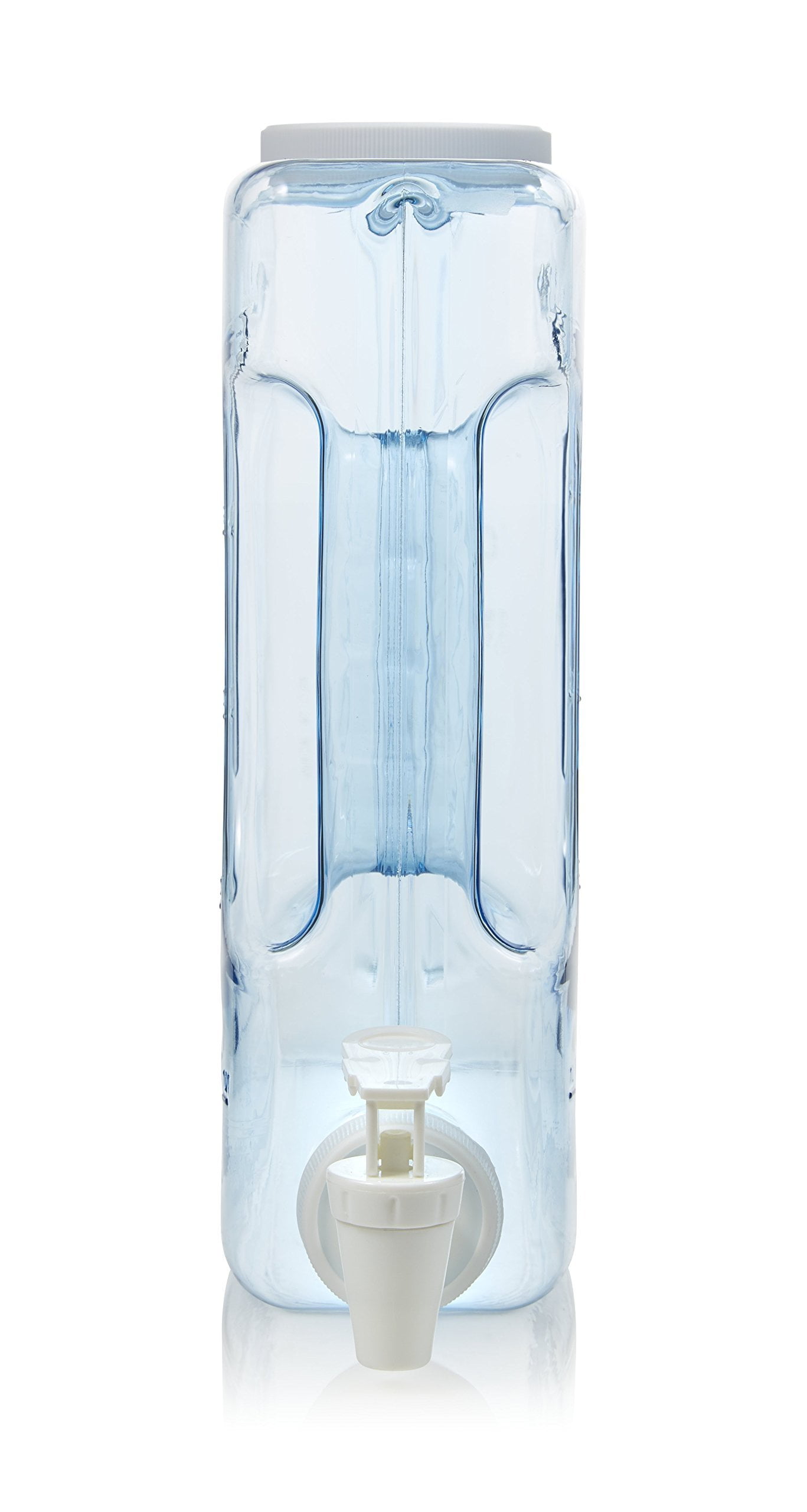 (2 pack) Arrow, Beverage Dispenser, Home Products H2O On The Go Clear 1.25 Gallon Convenient carry handle Beverage Dispenser, 1.25 gal, helpful for family beverage service.