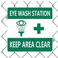 thumbnail image 3 of Emergency Eye Wash Station Stickers 6 Inch Safety Warning Signs for Lab, School or Hospital 8Pcs, 3 of 5