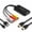 RCA to HDMI Converter, variant on RCA to HDMI Converter, AV to HDMI Adapter Support 1080P, PAL/NTSC Compatible with WII/WII U/PS one/PS2/PS3/STB/Xbox/VHS/VCR/Blue-Ray DVD ect.