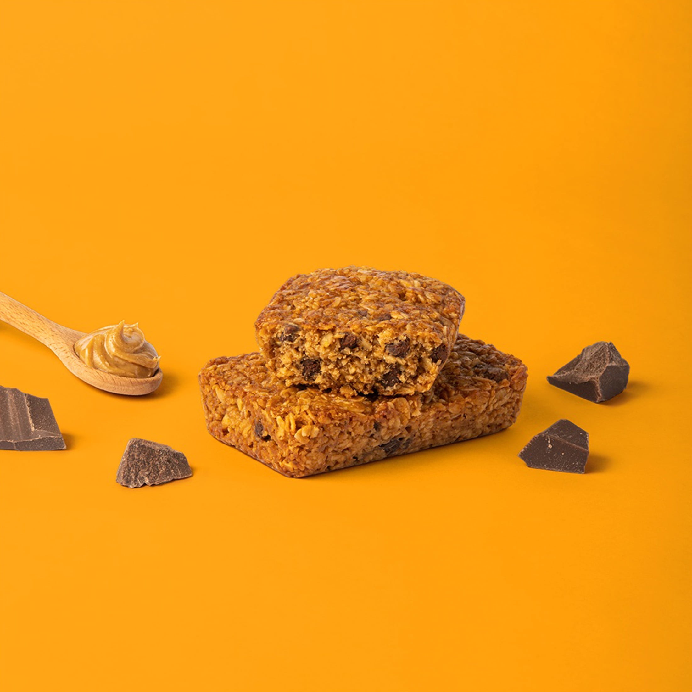 Bobo's Oat Bars, Peanut Butter Chocolate Chip, 4 pack of 3 oz Bars, Eco-Friendly Packaging