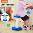 thumbnail image 2 of Kids Wobble Chair Active Stool with Sponge Cushion Improves Focus Posture Calm for School Home Age 7 14 Blue, 2 of 6