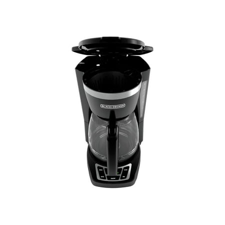 Black+Decker - 12-Cup Programmable Coffee Maker - Black