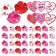 thumbnail image 1 of Regalos de San Valentín Aviski, 30 unidades, patos de goma con tarjetas para niños, 1 of 7