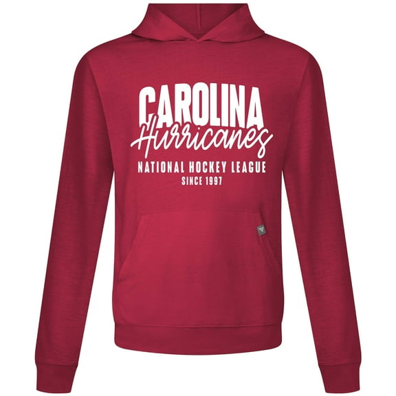 Men's Levelwear Red Carolina Hurricanes Relay Response Pullover Hoodie