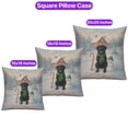 thumbnail image 3 of Hello Winter Vintage Labrador Retriever Enjoys Snowy Day with Snowman Pillowcase Double Sided Lab Dog Lover Gifts Pillow Case Covers - 12019, 3 of 3