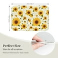 thumbnail image 4 of Pofeuu European-style Pattern Sunflower A Print Hem Mat 40x60 - Multipurpose Doormat for Indoor & Outdoor Use - Welcome Your Guests with our Entrance Mat, 4 of 6