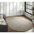 thumbnail image 6 of BNM Indoor/ Outdoor Multihued Rug, 6' x 9', Charcoal- White, 6 of 6