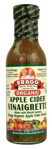 Bragg Apple Cider Organic Vinaigrette, 12 Fl Oz by Bragg