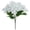 Blue, variant on 1Pc 11" Faux Geranium Flower Stem for Vase, Lavender Purple Artificial Floral Bundle, No Fade Outdoor Fake Greenery Bouquet for Window Frame