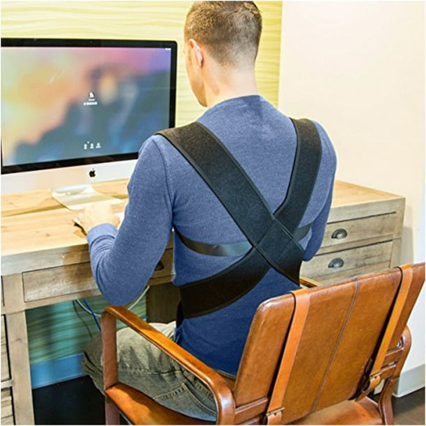 Buy kossto Back Brace Posture Corrector Belt For Lower And Upper Back Pain  Relief with Mesh fabric for Man & Woman Large Universal SIZE(Waist38-44)  Online at Low Prices in India 