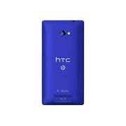 Angle View: HTC Windows Phone 8X - 3G smartphone RAM 1 GB / 16 GB - LCD display - 4.3" - 1280 x 720 pixels - rear camera 8 MP - T-Mobile - blue