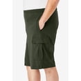 thumbnail image 2 of KingSize Men's Big & Tall Lightweight Jersey Cargo Shorts, 2 of 5