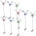 thumbnail image 1 of 9Pcs Dragonfly Pole Clips, Outdoor 3D Dragonfly Garden Decorative Clips, Home Accessories Gardening Decoration, 1 of 5