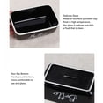 thumbnail image 6 of M Buder 500ml Butter Dish with Ceramic Base, Double‑Sealed Lid, Built‑in Cutting Tool – 5.5"x7.9" Rectangular Kitchen Butter Holder, 6 of 6