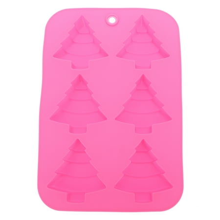 

Silicone Christmas Themed Cake Molds Fondant Cake Chocolate Mold Delicate Tree Pattern Mould DIY Baking Tool for Home Shop