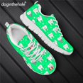 thumbnail image 1 of Doginthehole - Zapatillas de deporte antideslizantes con estampado de dientes de dibujos animados, cómodas, de malla, para niñas y mujeres, 1 of 6