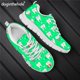 thumbnail image 1 of Doginthehole - Zapatillas de deporte antideslizantes con estampado de dientes de dibujos animados, cómodas, de malla, para niñas y mujeres, 1 of 6