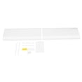 thumbnail image 6 of Clear Rain Shelter Cover, 200*40cm Window Awning Rain Shelter, Front Door Canopy, 6 of 9