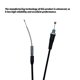 thumbnail image 2 of Scienceny Cable de modificación de Cable de tracción de motocicleta, Cables de estrangulación de acelerador de línea funcional, piezas de Vehículos, repuestos y accesorios Mis, 2 of 6