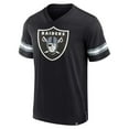 thumbnail image 2 of Men's  Black Las Vegas Raiders Jersey Tackle V-Neck T-Shirt, 2 of 3