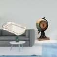 thumbnail image 2 of Elegante bandeja de comida con reloj de estatua para baño, dormitorio, oficina, estantería, armario, desayuno y almacenamiento de cosméticos., 2 of 8