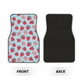 thumbnail image 2 of Vsdgher Strawberries Car Foot Mat Set of 4 Pieces Universal Floor Liner Car Accessories Fits Most Cars, Trucks, Vans, sedans, SUV, 2 of 7