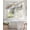 Yellow, variant on Blue Floral Kitchen Valances for Windows Vintage Abstract Botanical Pattern Valance Curtains for Kitchen /Living Room/Bedroom/ Bathroom Decor, 54"x18 " ,Rod Pocket 1 Panel,