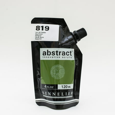 UPC: 3046451884681 | Sennelier Abstract Acrylic Satin 120ml Sap Green