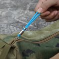 thumbnail image 4 of Peggybuy Outdoor Safety Gear Parachute Cord Carabiner Keychain Nylon Lanyard w/ Key Rings, 4 of 8