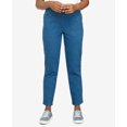 thumbnail image 5 of Alfred Dunner Womens Petite  Super Stretch Mid- Rise Short Length Pant, 5 of 7