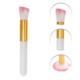 thumbnail image 3 of Unique Bargains 10 Pcs Lightweight Makeup Brush for Business Travel White Synthetic Fiber Hair Plastic, 3 of 5