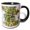 Black/White, variant on 3drose, Grapes Closeup., 11oz Mug
