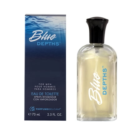 pb parfumsbelcam blue depths version of cool water, eau de toilette, cologne for men, 2.5 fl oz