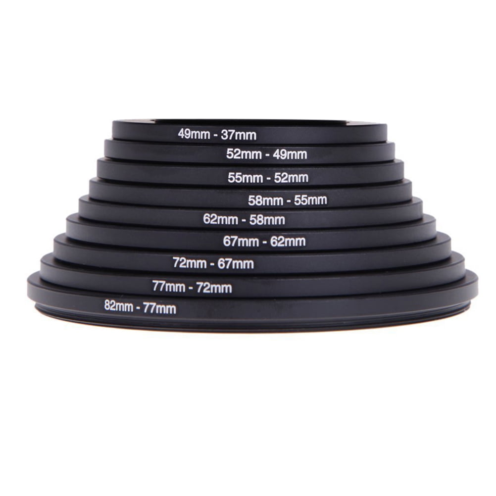 Ring Adapter Filter Camera Lens Set Stepping Step Len Rings Up Kit