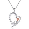 thumbnail image 1 of (A)Collar con colgante de San Valentín en plata S925 H, 1 of 4