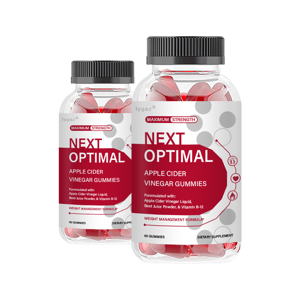 (2 Pack) Next Optimal Gummies - Next Optimal Apple Cider Vinegar ...