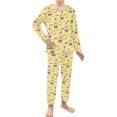 thumbnail image 2 of DISNIMO Easter Rabbit Pjs for Kids Girls Pajamas 9-10 Pjs for Kids Boys 2 Piece Pajama Set Kids Long Sleeve Pajamas Girls Crewneck Lounge Set Kids Sleepwear with Pockets, 2 of 7