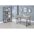 thumbnail image 5 of Bowery Hill 4-Shelf Open Farmhouse Wood Bookcase in Gray Finish, 5 of 5