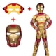 thumbnail image 1 of Disfraz de superhéroe de lujo para niños, Cosplay de Los Vengadores de Marvel, Capitán América, máscara de Halloween, Mono xuanjing unisex, 1 of 2