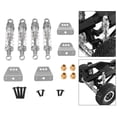 thumbnail image 6 of 4 Pieces RC Car Shock Absorbers Hydraulic Dampers Metal Construction Replacement for 1/12 Mn99sv2 MN78 MN82, 6 of 9