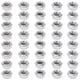 thumbnail image 1 of 40 Uds. De ejes para monopatín, tuercas de acero al carbono, Kit de Hardware para monopatín, color plateado, 1 of 10
