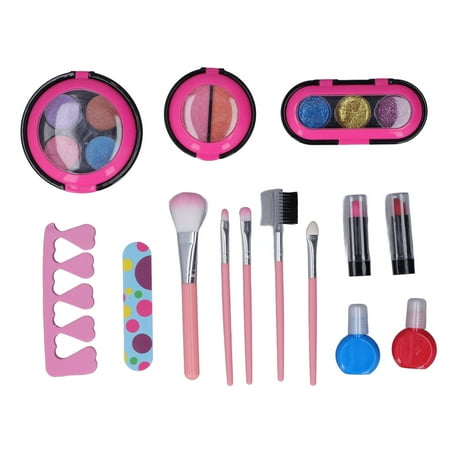 Kids Makeup Kit, Children's Beauty Set Satisfy Curiosity Tearable Nail ...