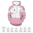 thumbnail image 5 of CINNAMOROLL Hoodie with Pocket Anime for Men Women Couple Gift, 5 of 7