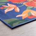 thumbnail image 4 of Stunning Transitional 9' x 12' Blue and Red Polypropylene Outdoor Area Rug, 4 of 6