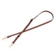 thumbnail image 4 of Correa de hombro de cuero de longitud ajustable con ganchos giratorios de metal. Bolsa de repuesto. Marron oscuro, 4 of 9