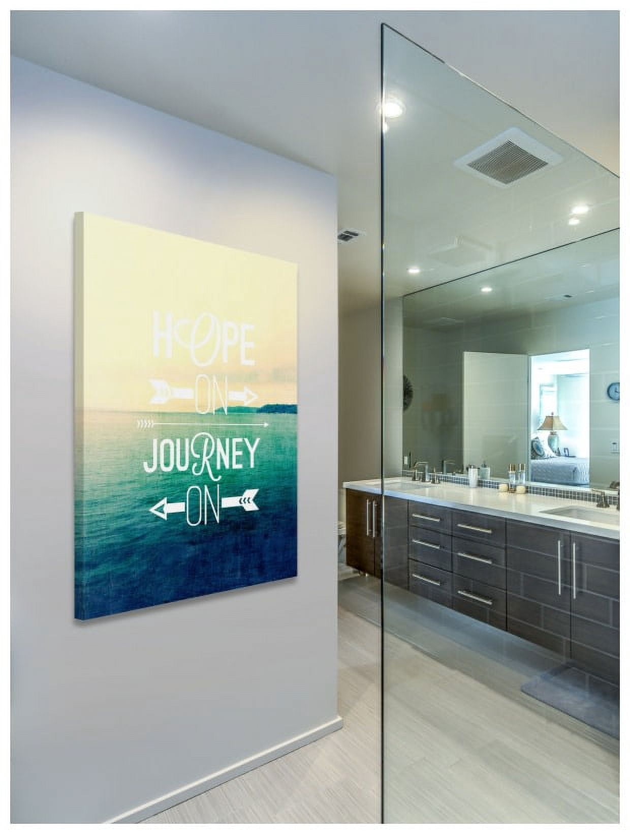 Marmont Hill "Hope on Journey on" Sylvia Cook Painting Print on Canvas
