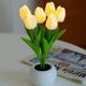 thumbnail image 4 of Regalo para novia, mamá, hija, tía, lámpara de flores, tulipanes con pilas, luz nocturna, regalo para su fiesta de cumpleaños, decoración de la sala de bodas, 4 of 5